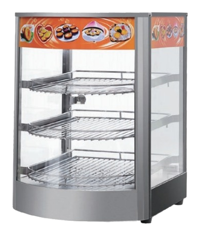 HT-1P Commercial 3-Shelf Food Warmer Display