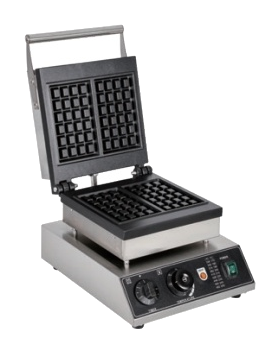 HT-2210 Commercial Belgian Waffle Maker, 2-Grid Single Plate